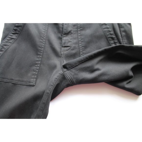 The GREAT. The Skinny Armies Corduroy Pants in Washed Black Size 27 - Picture 8 of 10